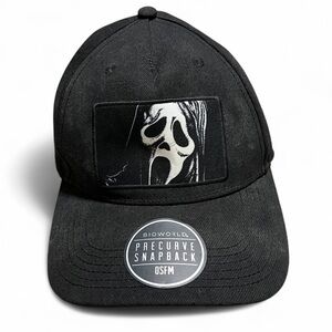 🌟SOLD🌟Bioworld Black Scream Snapback Hat